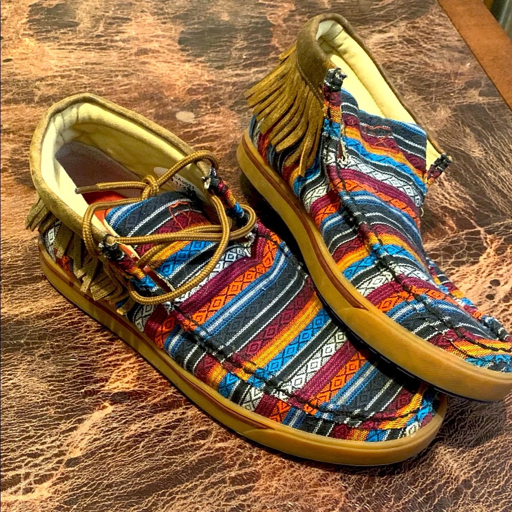 Twisted X moccasin shoes